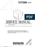 Service Manual: TV-FT2588