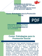 Curso PROMOCION SOCIAL