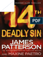 14th Deadly Sin Women S Murder Club 14 James Patterson