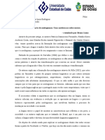 Os Processos de Formação de Neologismos: Uma Análise Nas Redes Sociais.