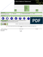 CHRC SWMS Mobilisation and DeMobilisation