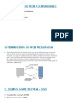 Introduction of Web Mechanism DNS Communication Protocol