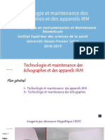 LP: Technologue en Instrumentation Et Maintenance Biomédicale Institut Supérieur Des Sciences de La Santé