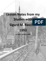 Lesson Notes From My Studies With Sigurd M. Rascher 1993: by Stella Tartsinis, DMA