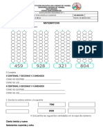 1 Evaluación Matematicas Segundo