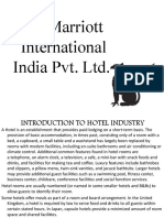 JW Marriott International India Pvt. LTD