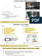 HVOF Vs Laser Cladding FINAL SUBMISSION