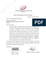 Carta Al Representante Legal - Reyna Palomino Angie