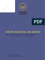 Union Marital de Hecho - Estudios Contemporaneos C.S.J.