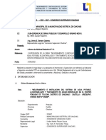 Carta N 0... Informe Aprobacion AD