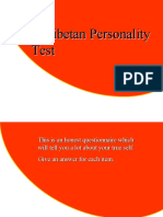 Tibetan Personality Test