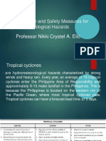 Precautionaryandsafetymeasuresfor Hydrometeorological Hazards