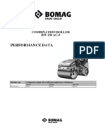 Performance Data: Combination Roller BW 138 AC-5