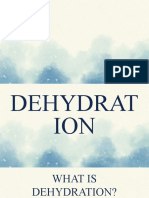 Dehydration