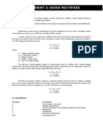 Elex - EXPERIMENT 3 Rectifier