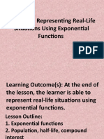 Lesson 12 Exponential Function