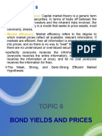 Topic 4 & 5 - Bond Yields and Prices (STU)