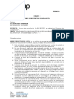 Formato 1 - Carta de Presentacion