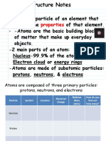 Atomic Structure Notes