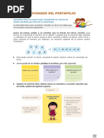 ACTIVIDADES DEL PORTAFOLIO Comunicacion