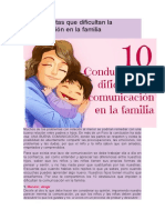 10 Conductas Que Dificultan La Comunicación en La