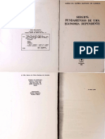 Sergipe - Fundamentos de Uma Economia Dependente (Maria Da Glória Santana Almeida, 1984)