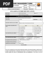 CET-305 Course Specification