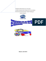 Trabajo V Problematica en La Admon de RRHH en Venezuela