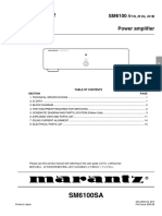 Service Manual: SM6100SA