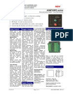 ASM720PE Series: Selectable 'Energise To Run' or 'Energise To Stop'