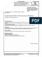 Steel Wire For Mechanical Springs DIN: European Standard EN 10270-1: 2001 Has The Status of A DIN Standard