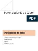 Potenciadores de Sabor