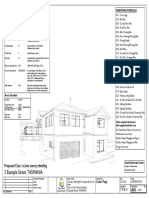 2 Example Street, TASMANIA: Proposed Class 1a (Two Storey) Dwelling