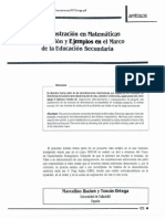 La Demostración en Matemática