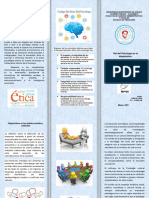 Práctica de Psicopatología - Triptico