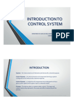 Introduction Control System