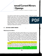 Advanced Current Mirrors and Opamps