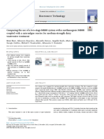 Comparing The Use of A Two-Stage MBBR System With A Methanogenic MBBR