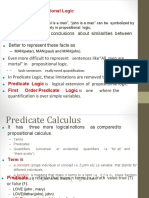 The Facts:: Limitation of Propositional Logic