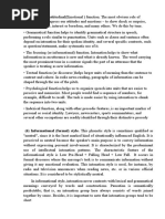 Seminar 5 - The Attitudinal (Emotional) Function. The Most Obvious Role of