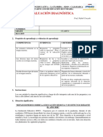 Prueba Diagnóstica Cuarto