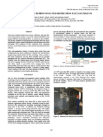 Horizontal In-Duct Scrubbing of Sulfur-Dioxide From Flue Gas Exhausts