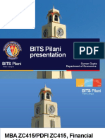 BITS Pilani Presentation