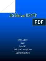 JES2Mail and JES2FTP