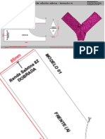 Molde Calcinha Sabrina - Tamanho M: Modelo 01
