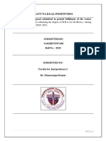 JURISPRUDENCE I - FINAL DRAFT - SakshiTiwari - 2035