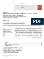 Tribological Behavior of Diesel Fuels and The Effect of Anti-Wear Additivesagarwal13