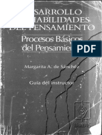 Dokumen - Pub Desarrollo de Habilidades Del Pensamiento Procesos Basicos Del Pensamiento Guia Del Instructor Instructor 978 968-24-4445 6