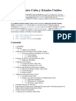 Conflicto Entre Cuba y Estados Unidos