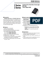 PR23MF11NSZ Series PR33MF11NSZ Series: I (RMS) 0.3A, Non-Zero Cross Type DIP 8pin Triac Output SSR